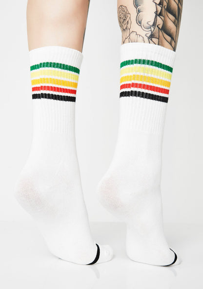 A Lil Mambo Stripe Socks