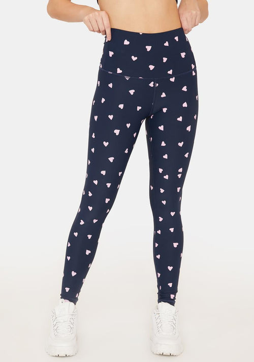 All Over Hearts High Waist Leggings