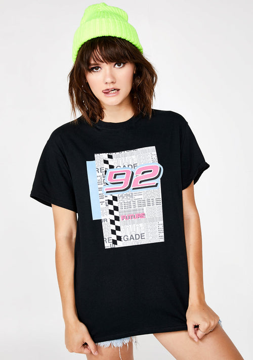 92 Graphic Boyfriend Tee