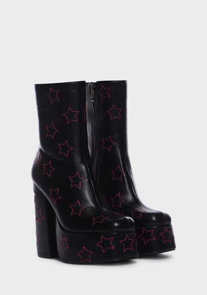 A Queen's Little Secret Heeled Boots