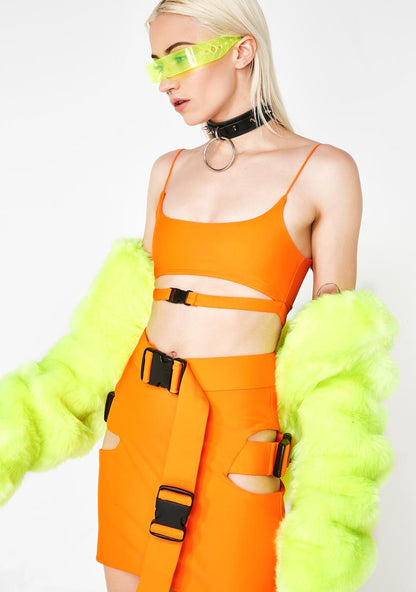 Agent Orange Buckle Cami