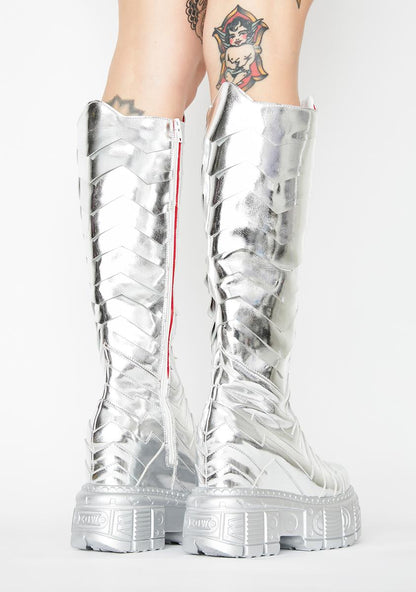 Above N' Beyond Platform Boots