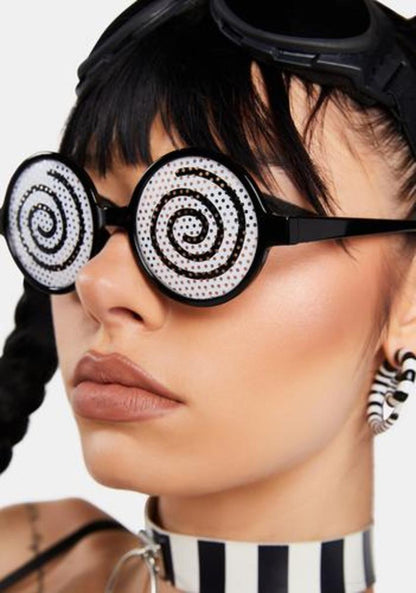 All Spun Out Circle Glasses