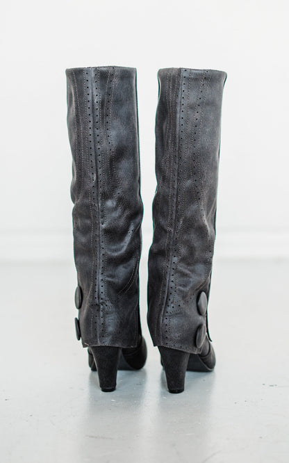B Dad Boots in Grey