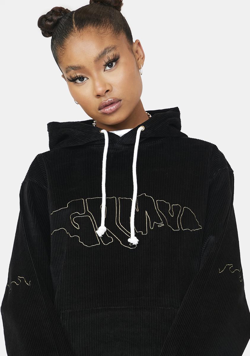 Aged Rum Corduroy Hoodie