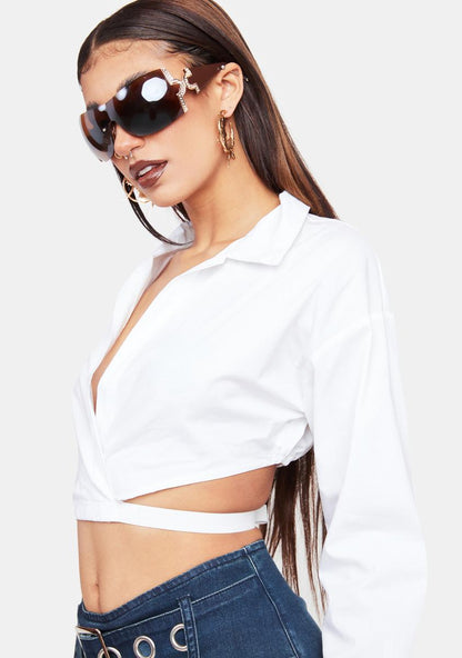 All Caught Up Crop Top
