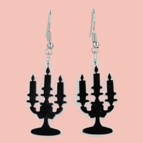 It's Lit Candelabra Earrings