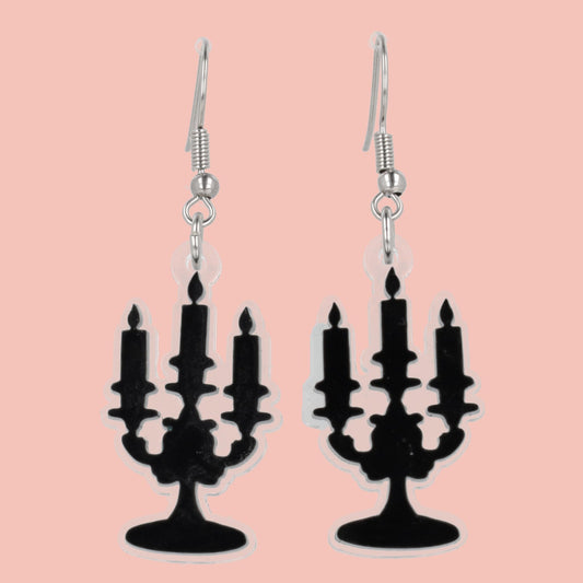It's Lit Candelabra Earrings