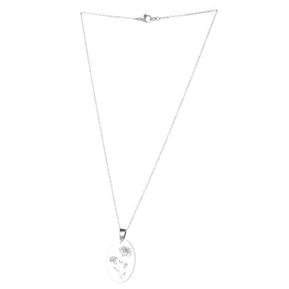 January Birth Flower Necklace - Carnation