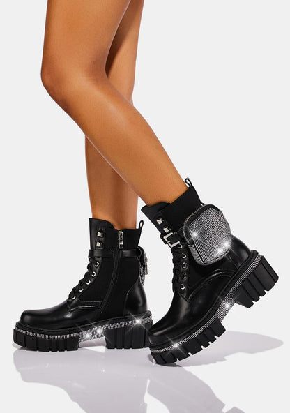 Add A Little Spice Chunky Boots