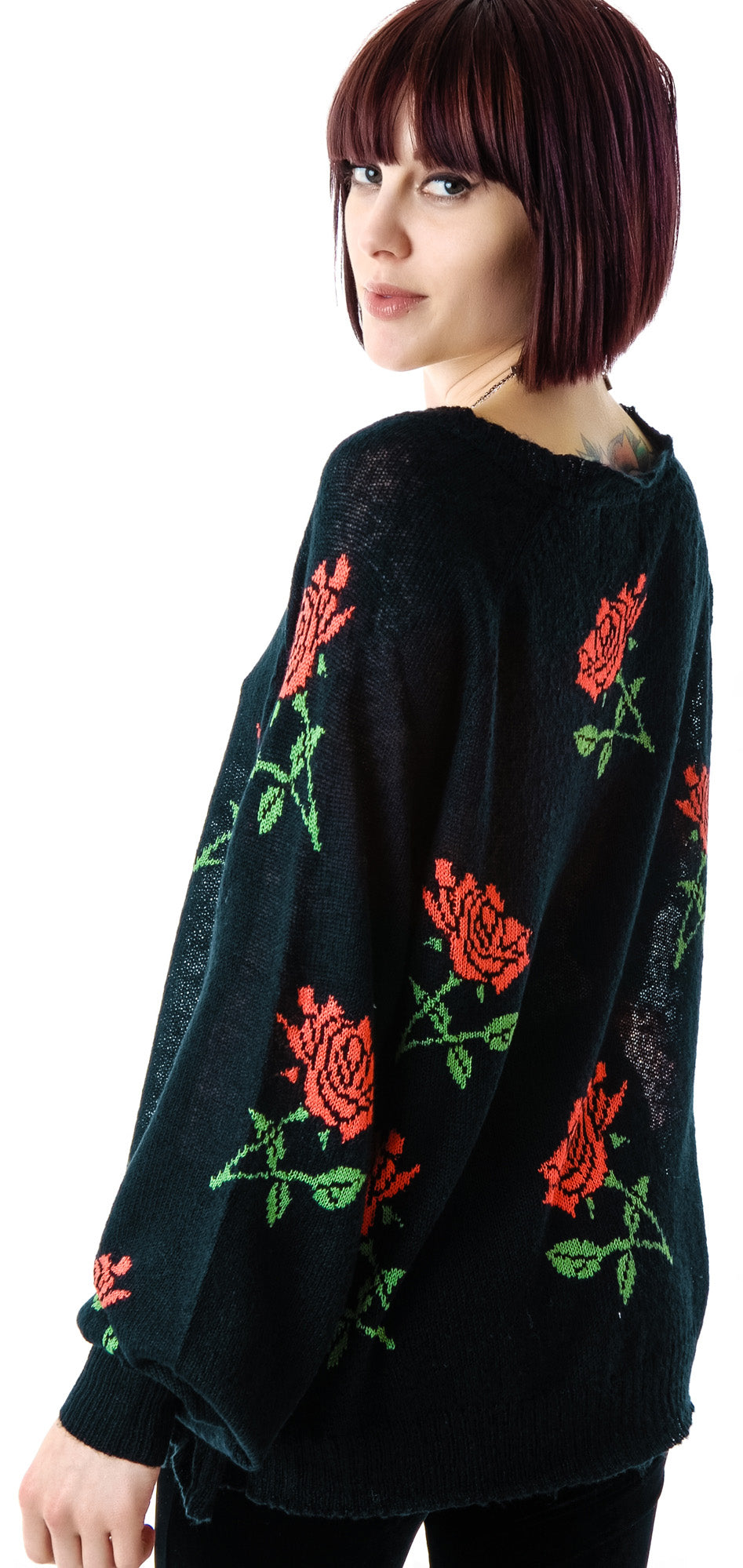 A Rose is A Rose Pfeiffer Sweater