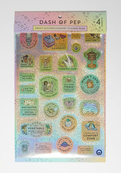 Adult Accomplish Stickers
