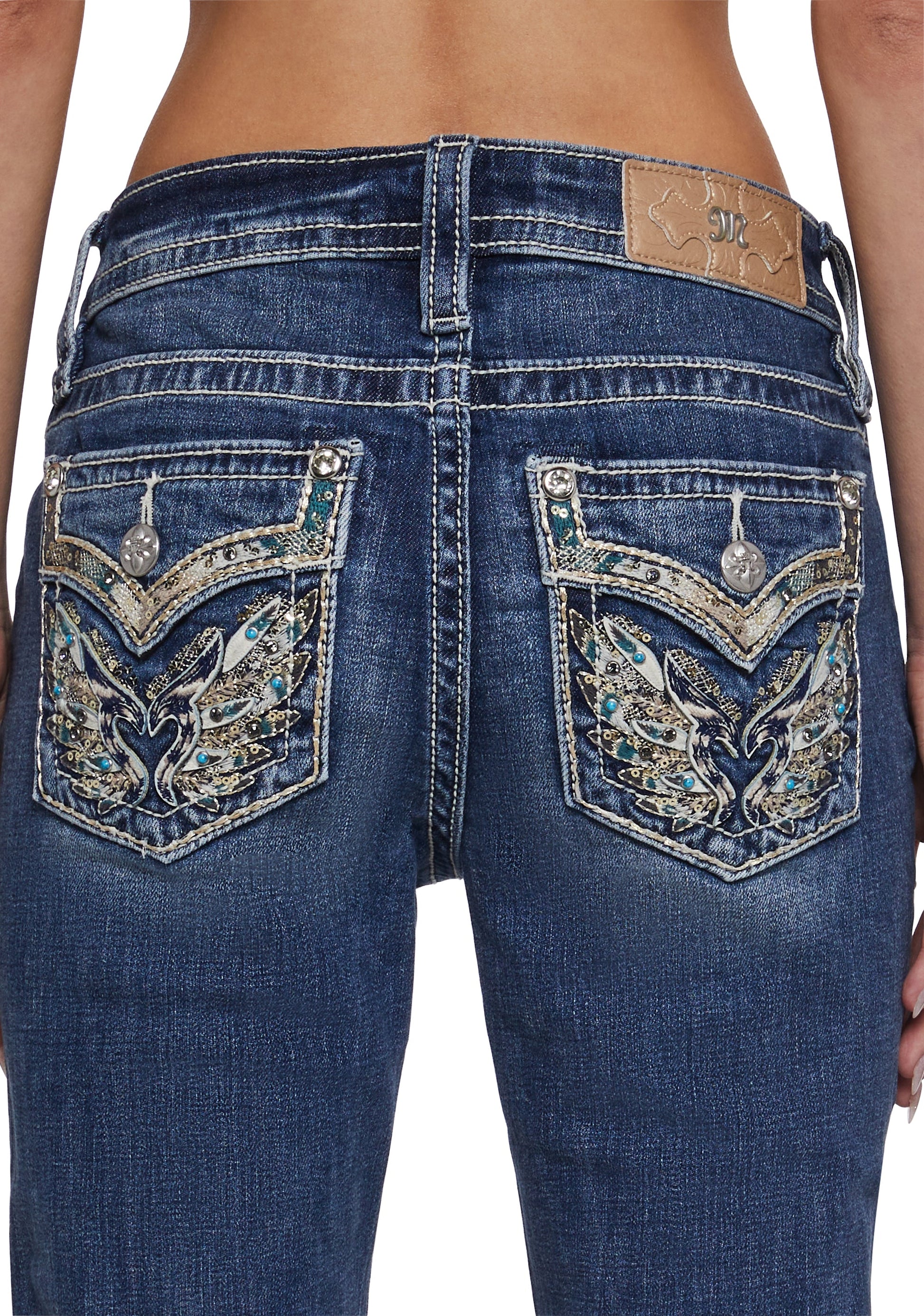 32" Mid Rise Boot Denim Jeans