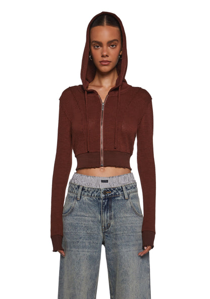 Alternate Ending Thermal Zip-Up Hoodie