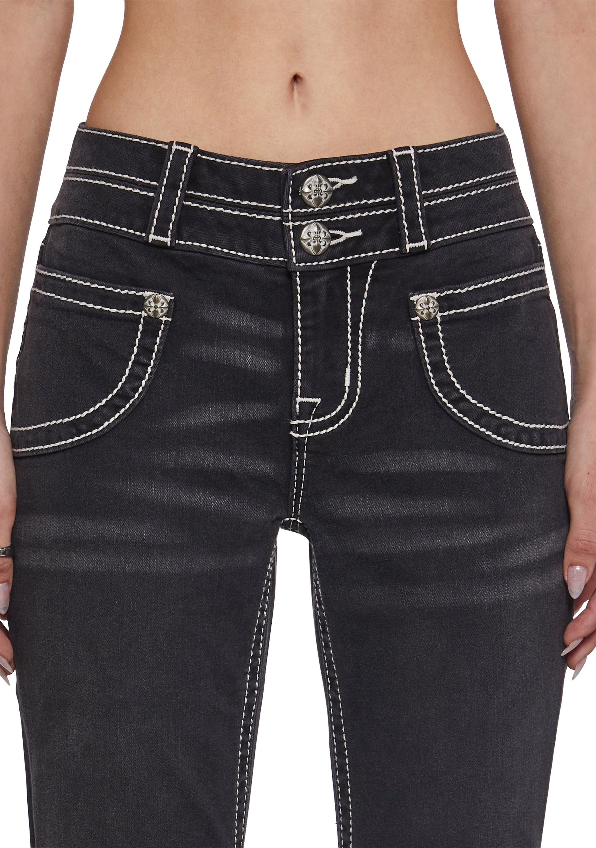 32" Mid Rise Boot Jeans