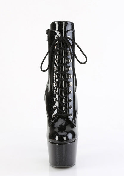 Adore-1020GP Platform Ankle Boots-Black