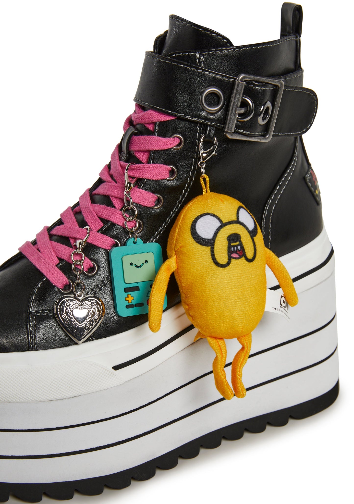 Adventure Time Charm Platform Sneakers