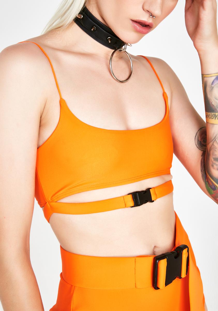 Agent Orange Buckle Cami