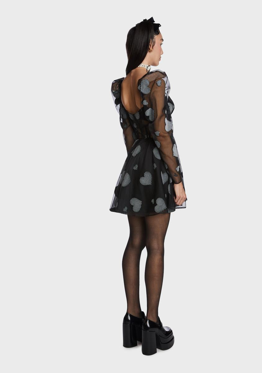 Alexandra Long Sleeve Mini Dress