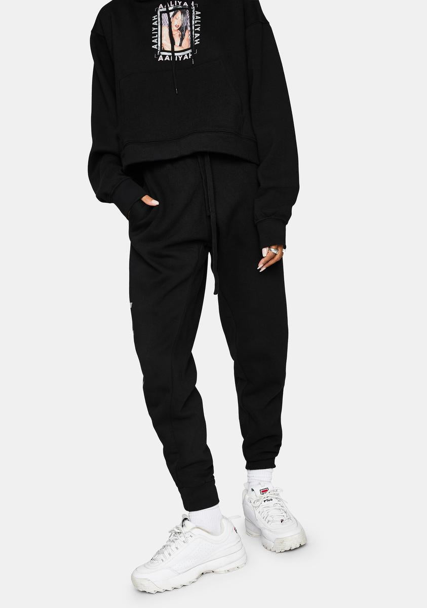 Aaliyah Biker Joggers