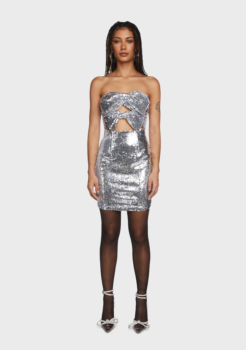 All Wrapped Up Sequin Dress