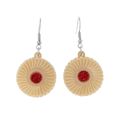 Jam & Cream Biscuit Earrings