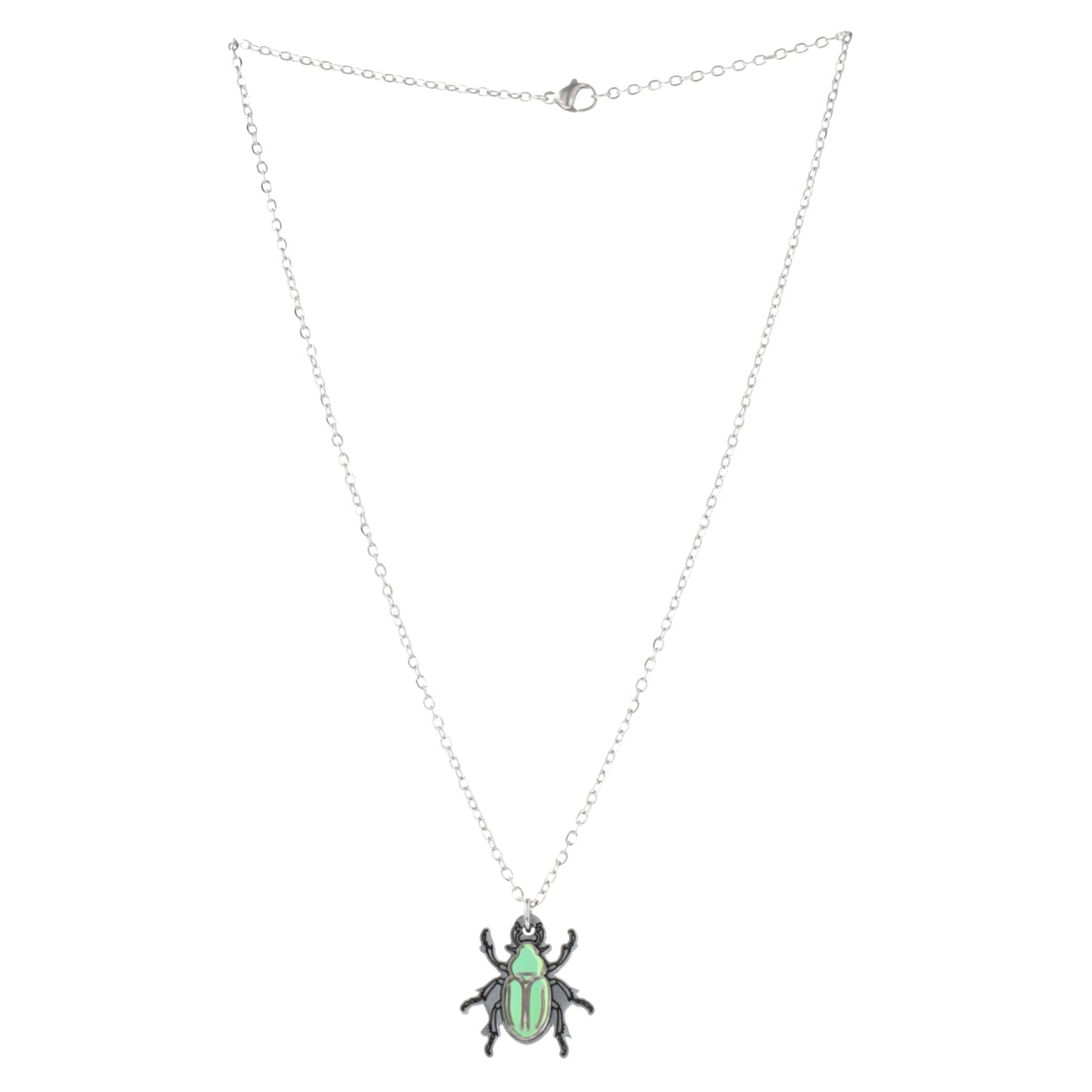 Jewel Summer Beetle Necklace
