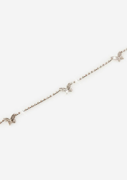 All She Wants Rhinestone Body Chain
