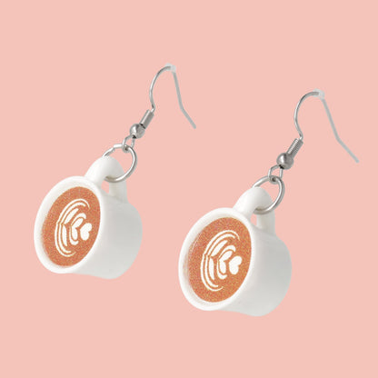 Just Brew It Coffee Earrings