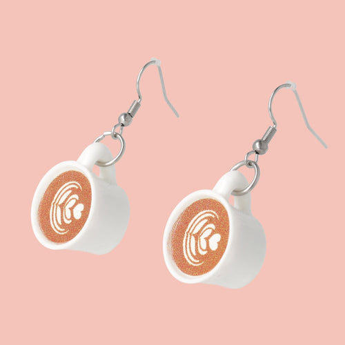 Just Brew It Coffee Earrings