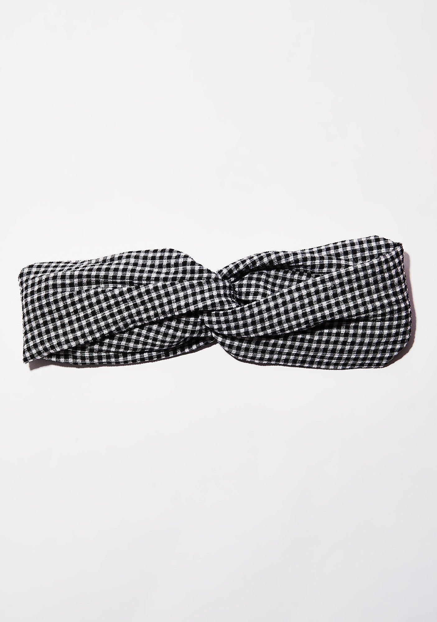 Always Crushing Gingham Headband