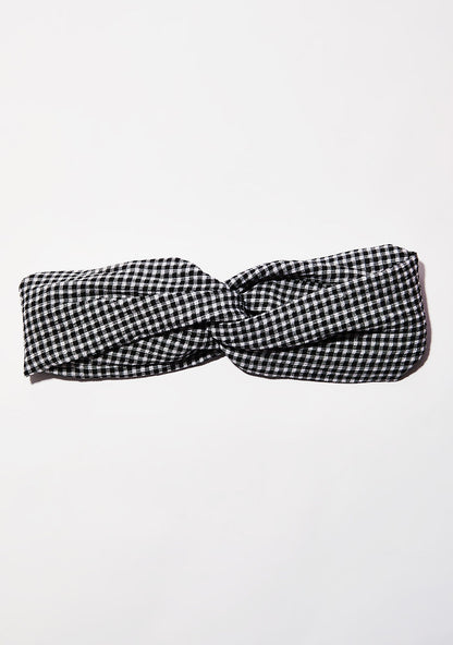 Always Crushing Gingham Headband