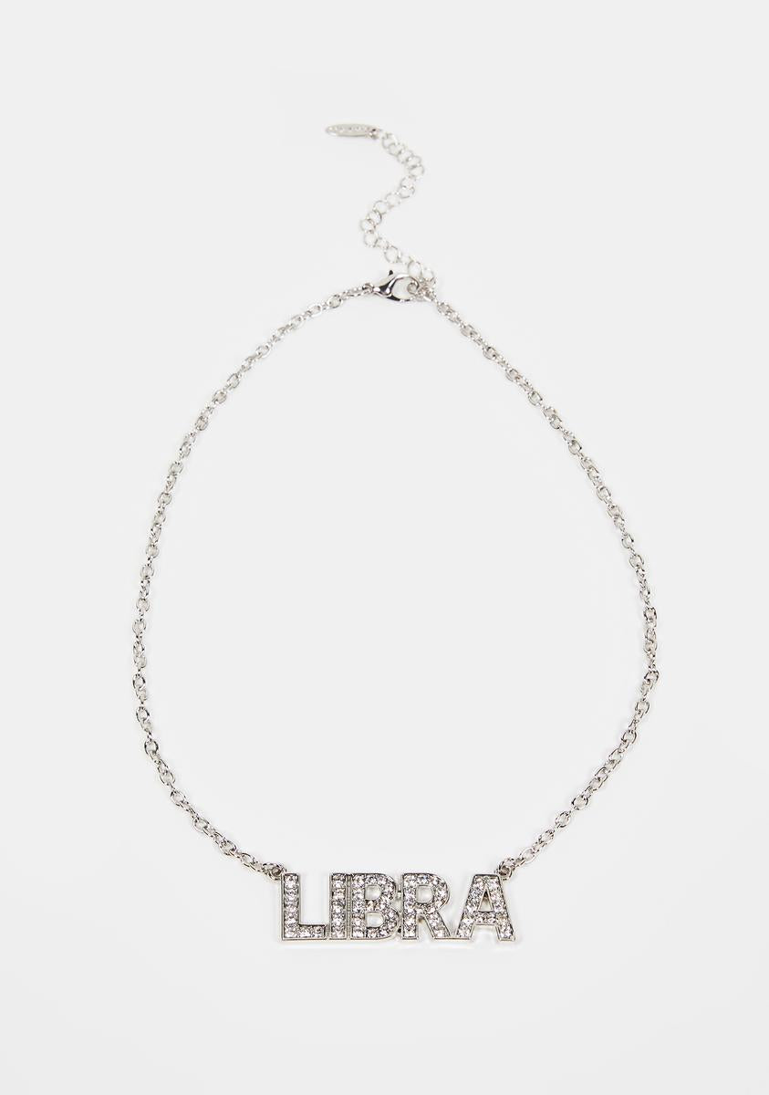 All About Libra Chain Necklace