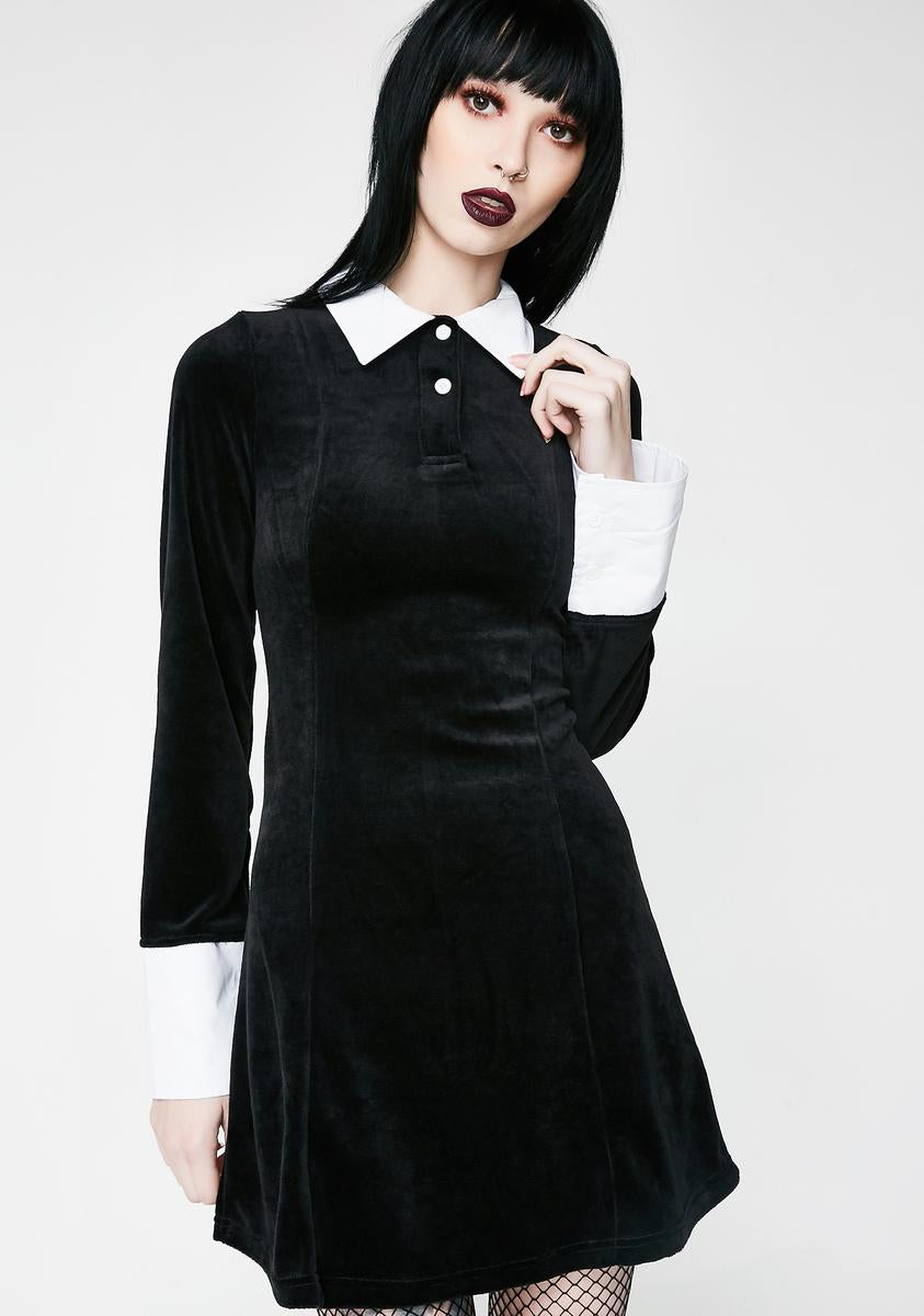 Addams Velvet Dress