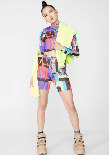 80s Print Mesh Set