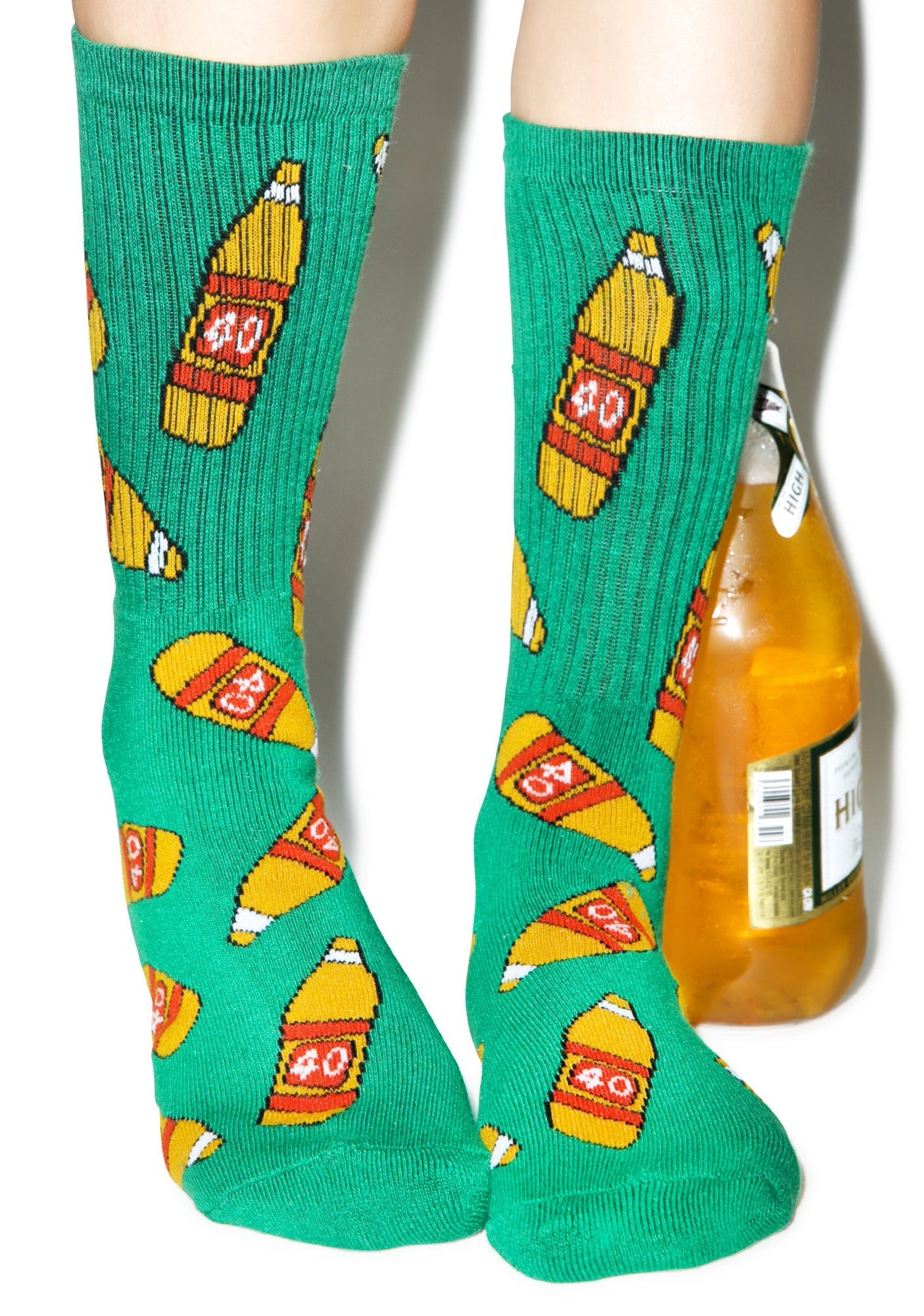 40s Socks - Green