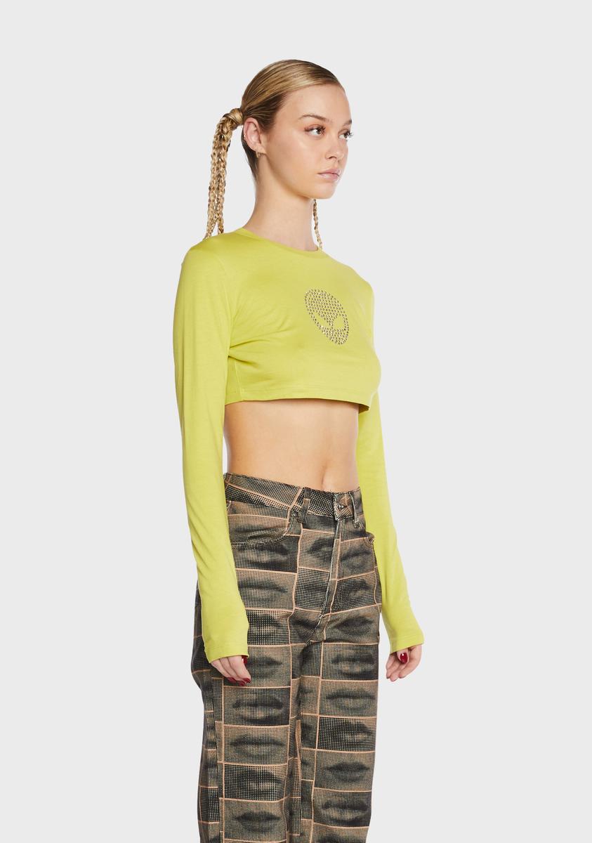 Alien Cropped Tee