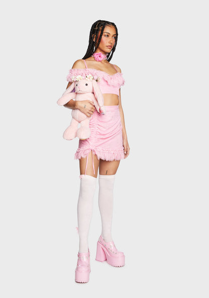 A Greater Love Mini Skirt