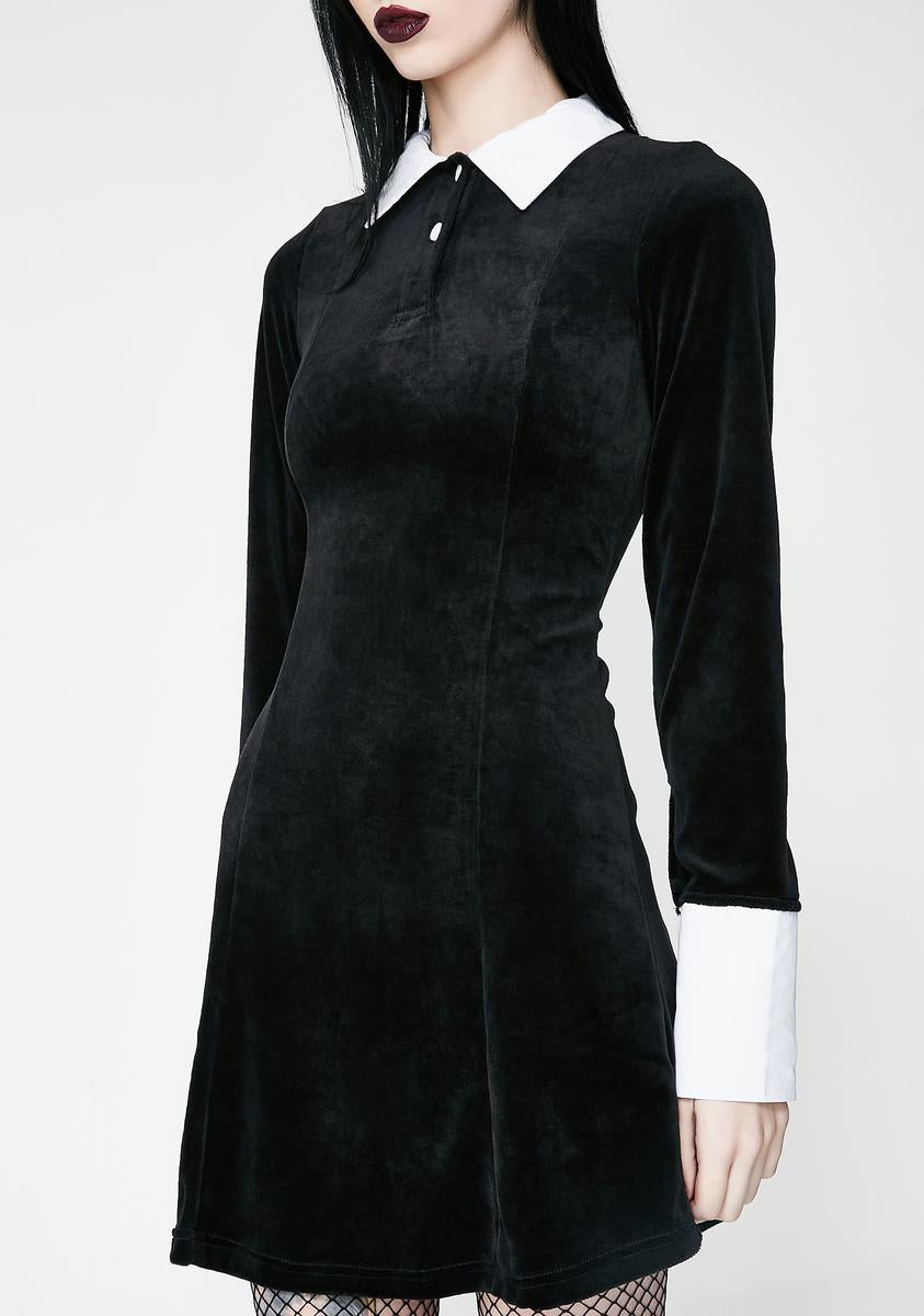 Addams Velvet Dress