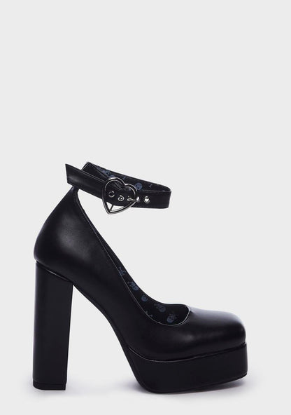 Afterglow Platform Heels