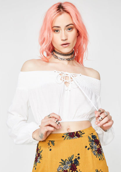 Adventure Seeker Lace-Up Top