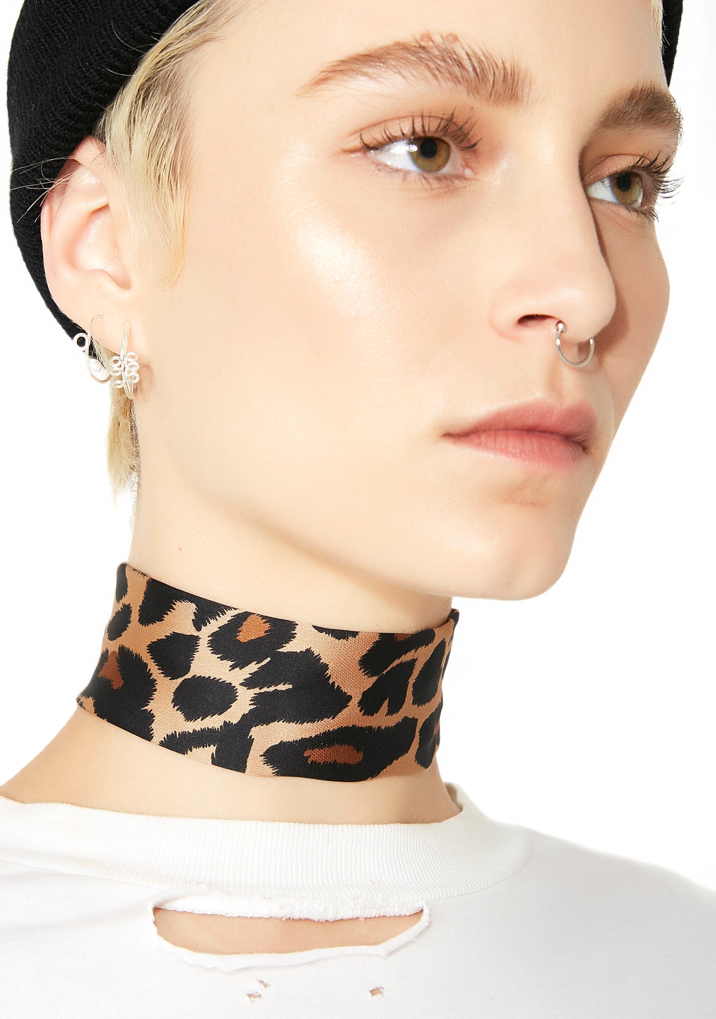 3 Small Words Leopard Choker