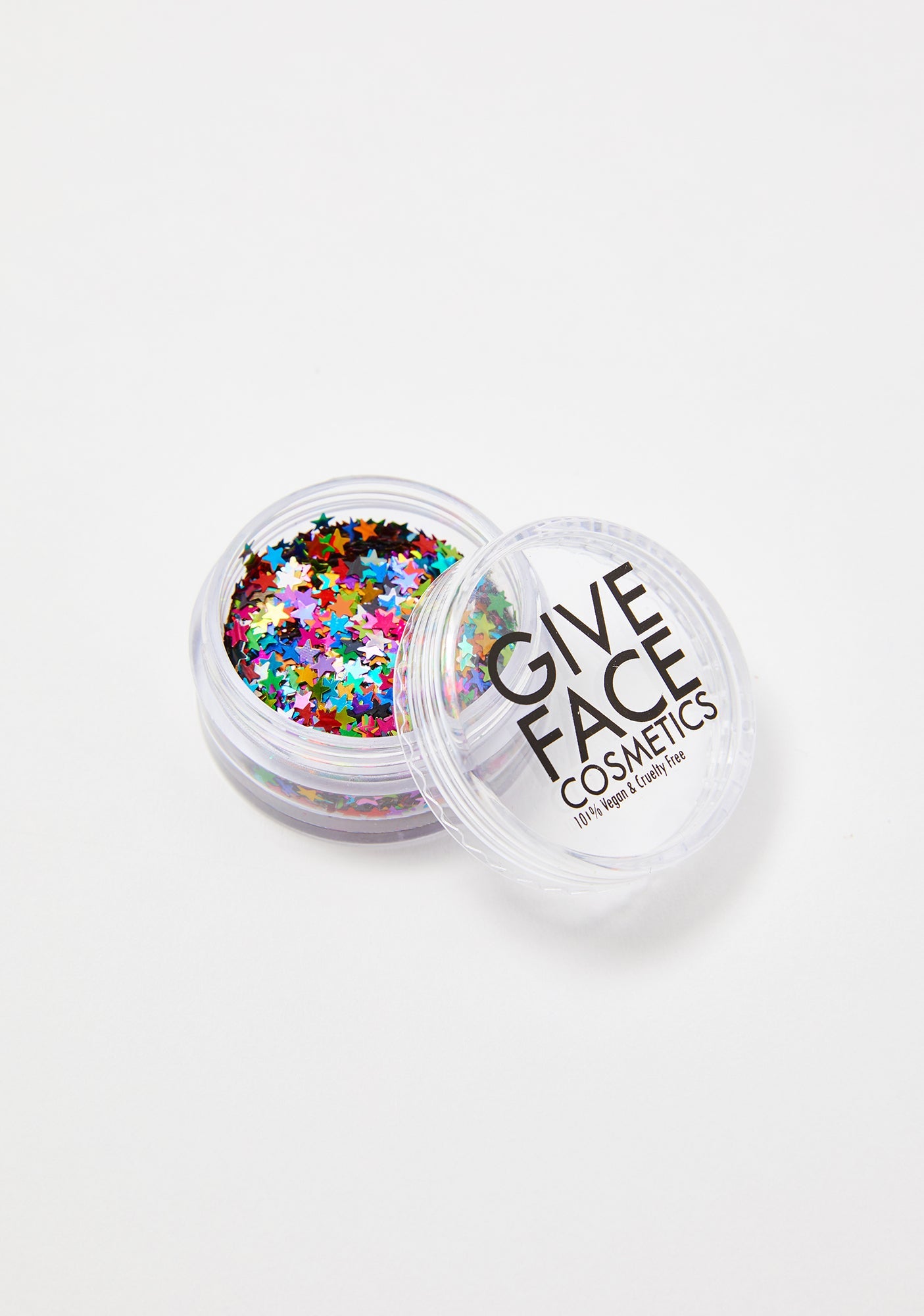 Alpha Star Poly Shapes Rainbow Glitter
