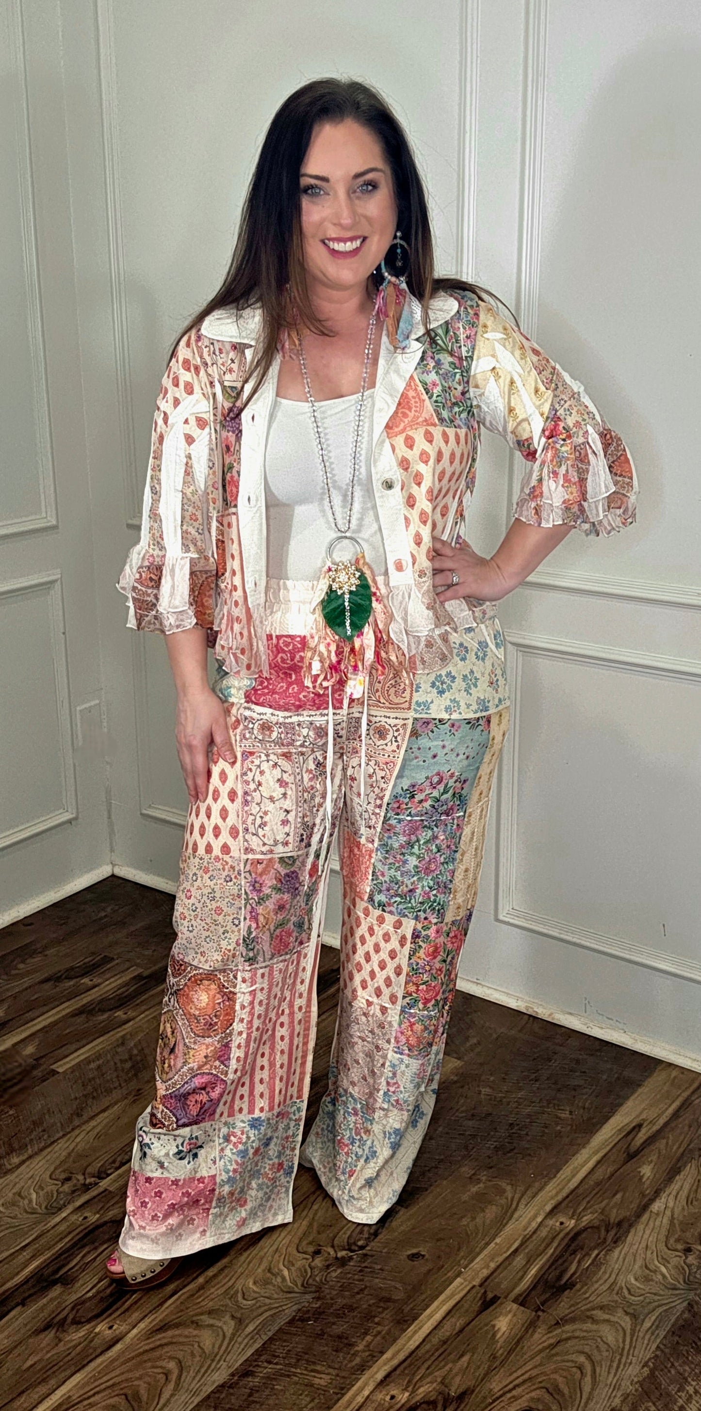 Origami - Perfect Patchwork Bloom Pants
