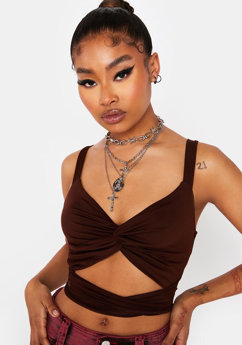 All Around Baddie Cut Out Top