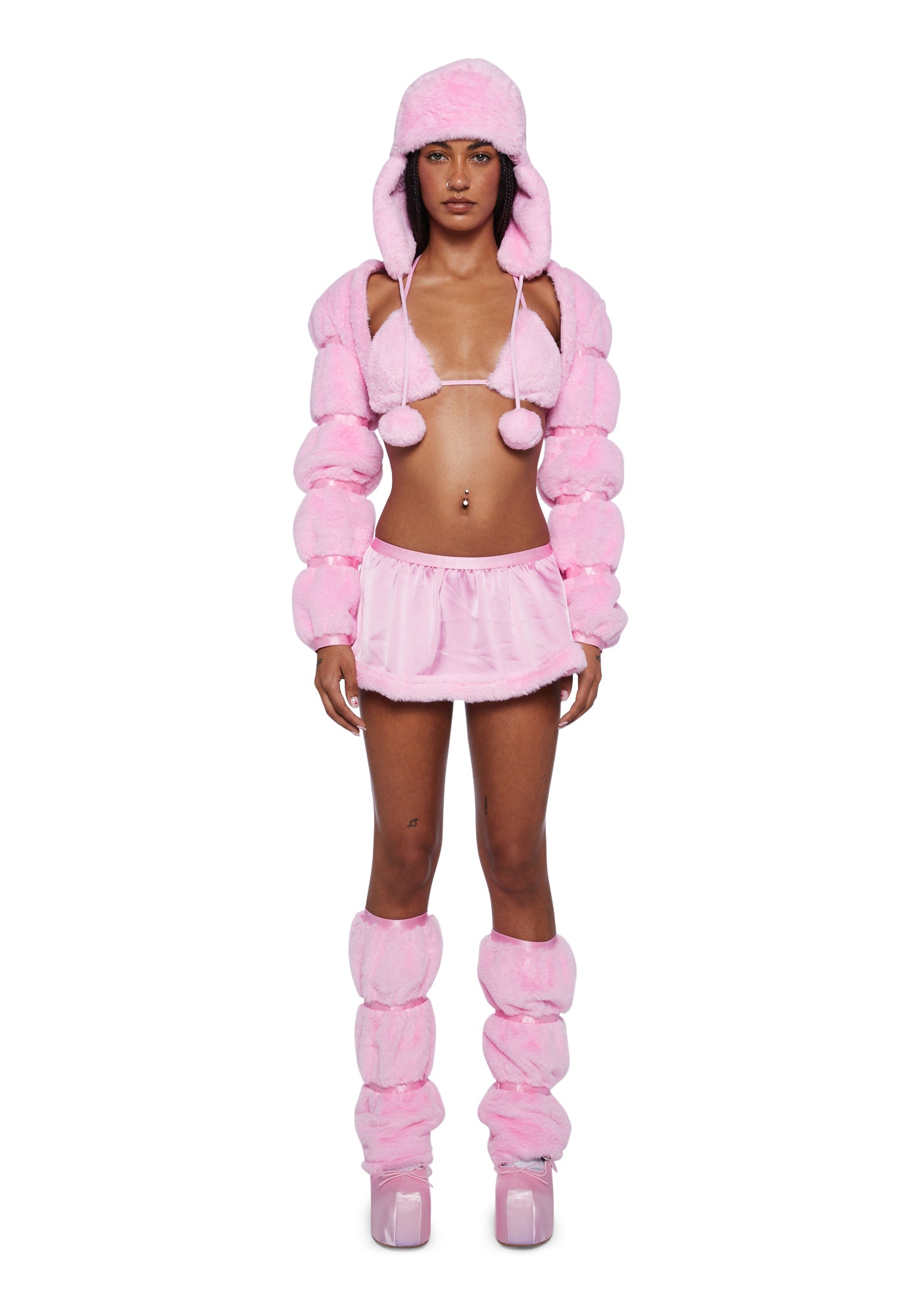 Abominable Doll Costume Set