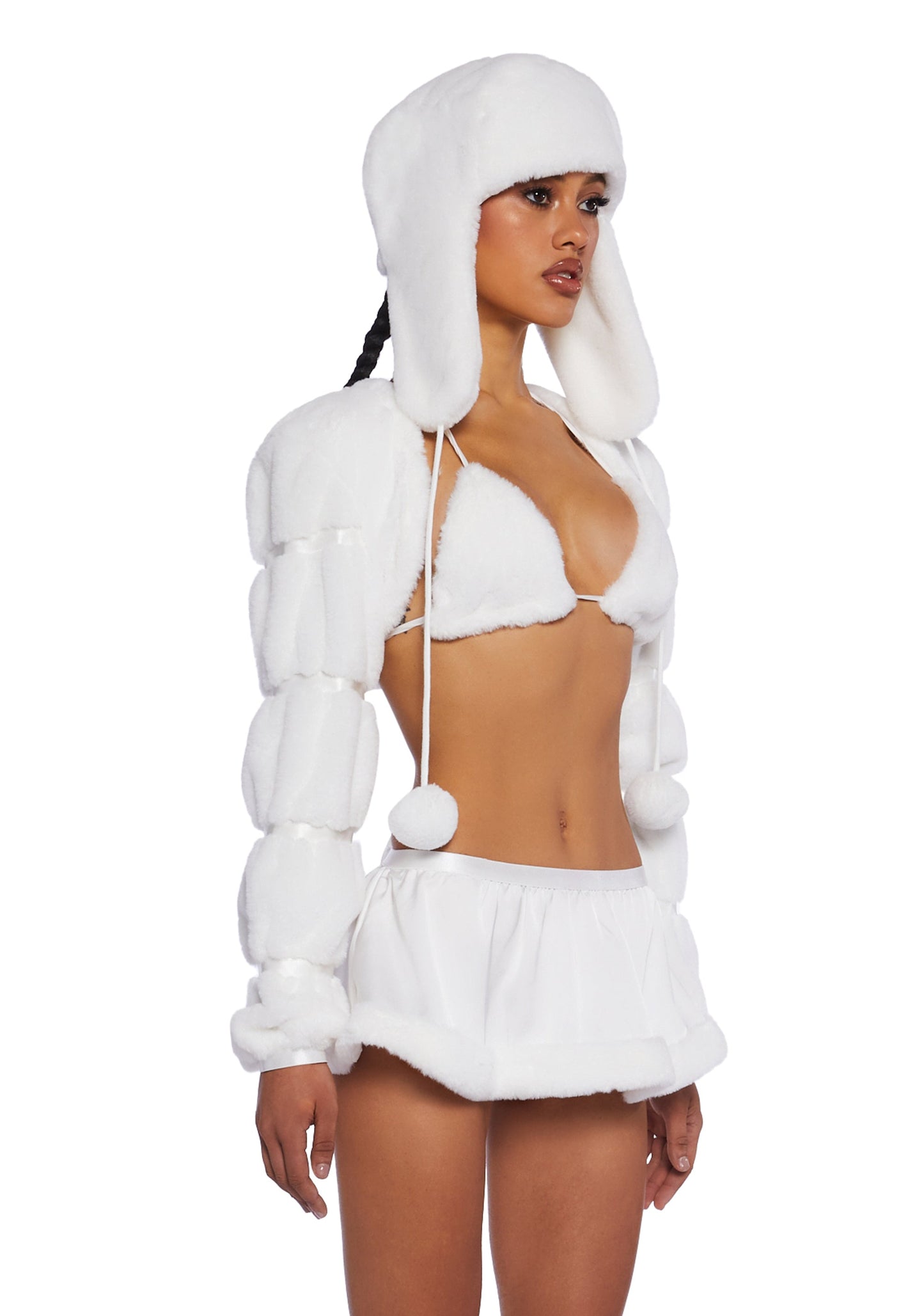 Abominable Doll Costume Set - White