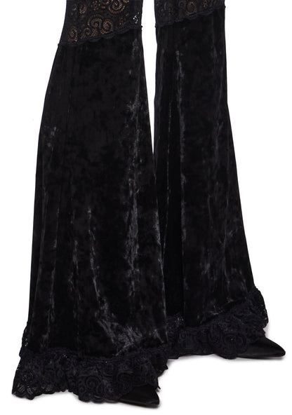 Abandon All Hope Bell Bottom Pants