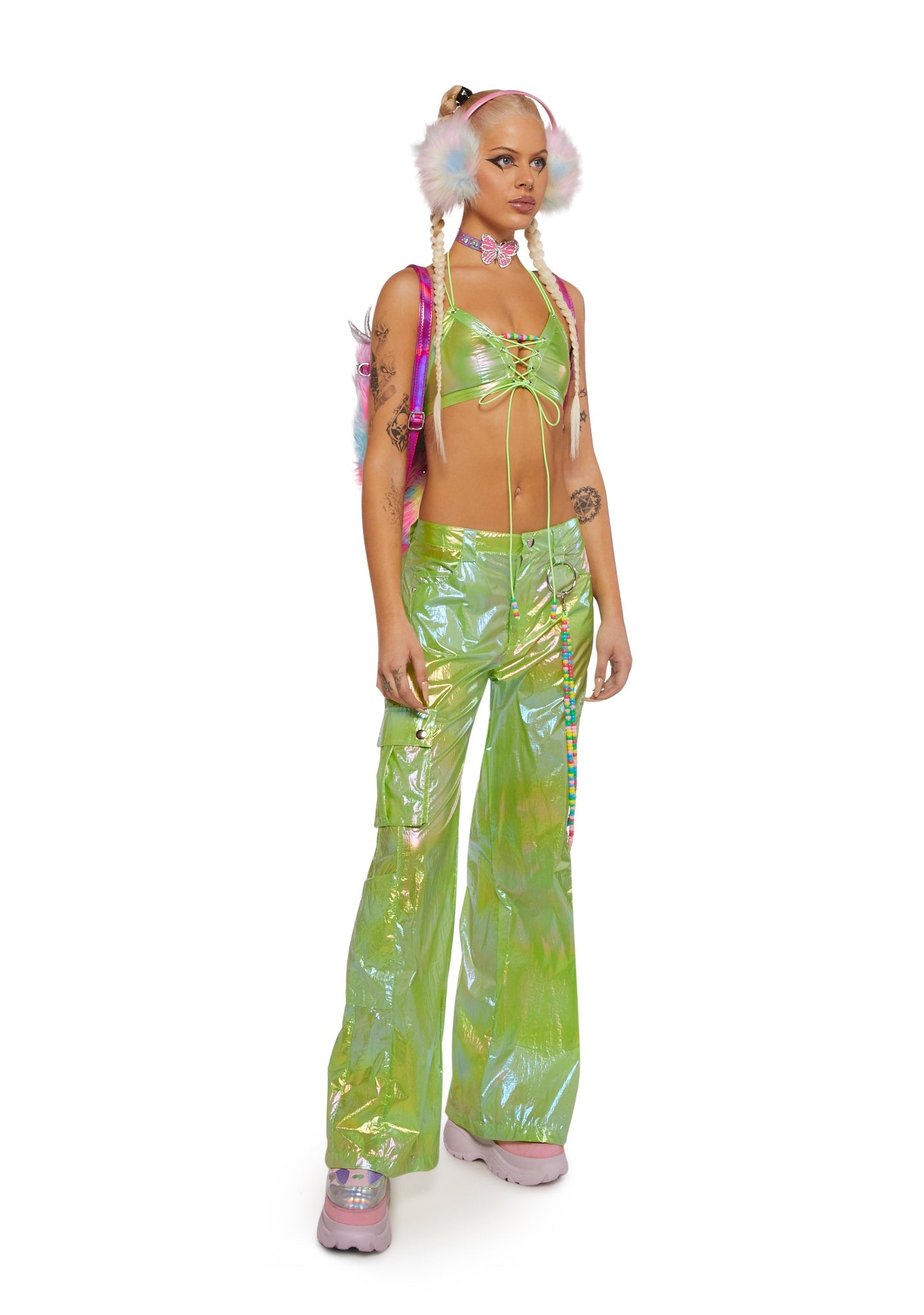 Ace Of Bass Parachute Pants