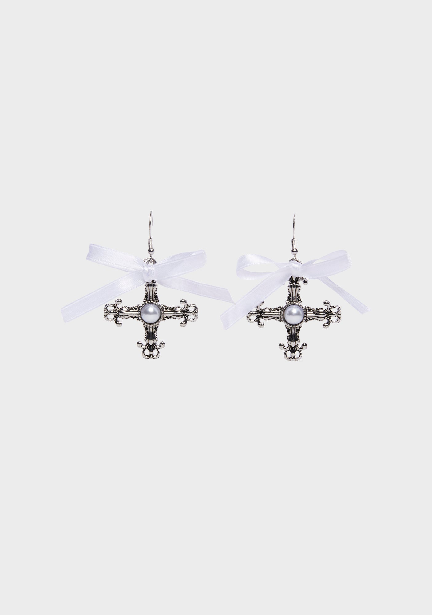 Acting Nice Bow Drop Earrings